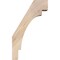 Ekena Millwork 5 1/2"W x 12"D x 20"H Merced Smooth Knee Brace, Douglas Fir BRC06X12X20MRC00SDF - alternate 3